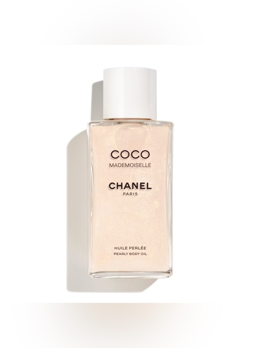 Chanel Coco Mademoiselle Pearly Body Oil - Sheer Pearl New Open Without Box